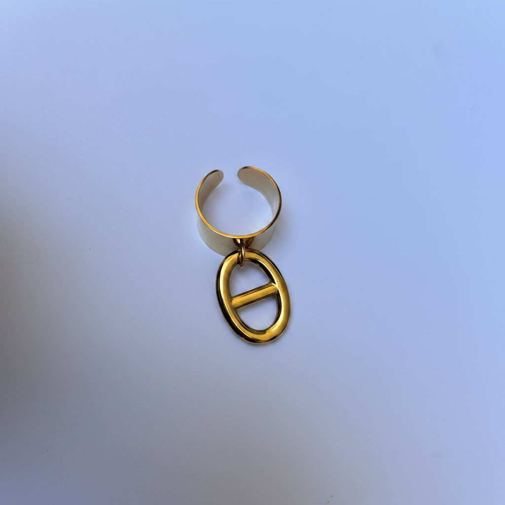 Bague Dorée Anneau Marin - Photo Pro
