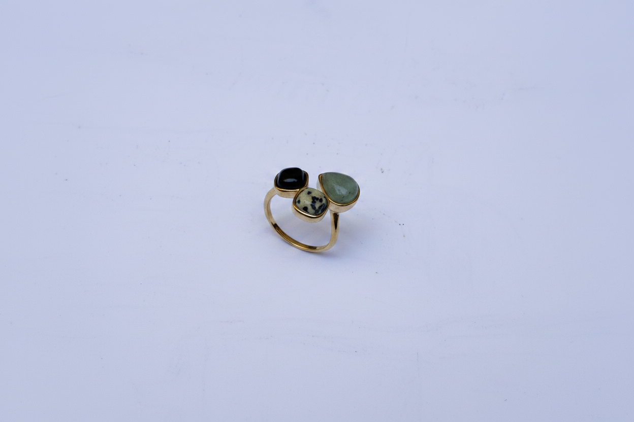 Bague Trio de Pierres