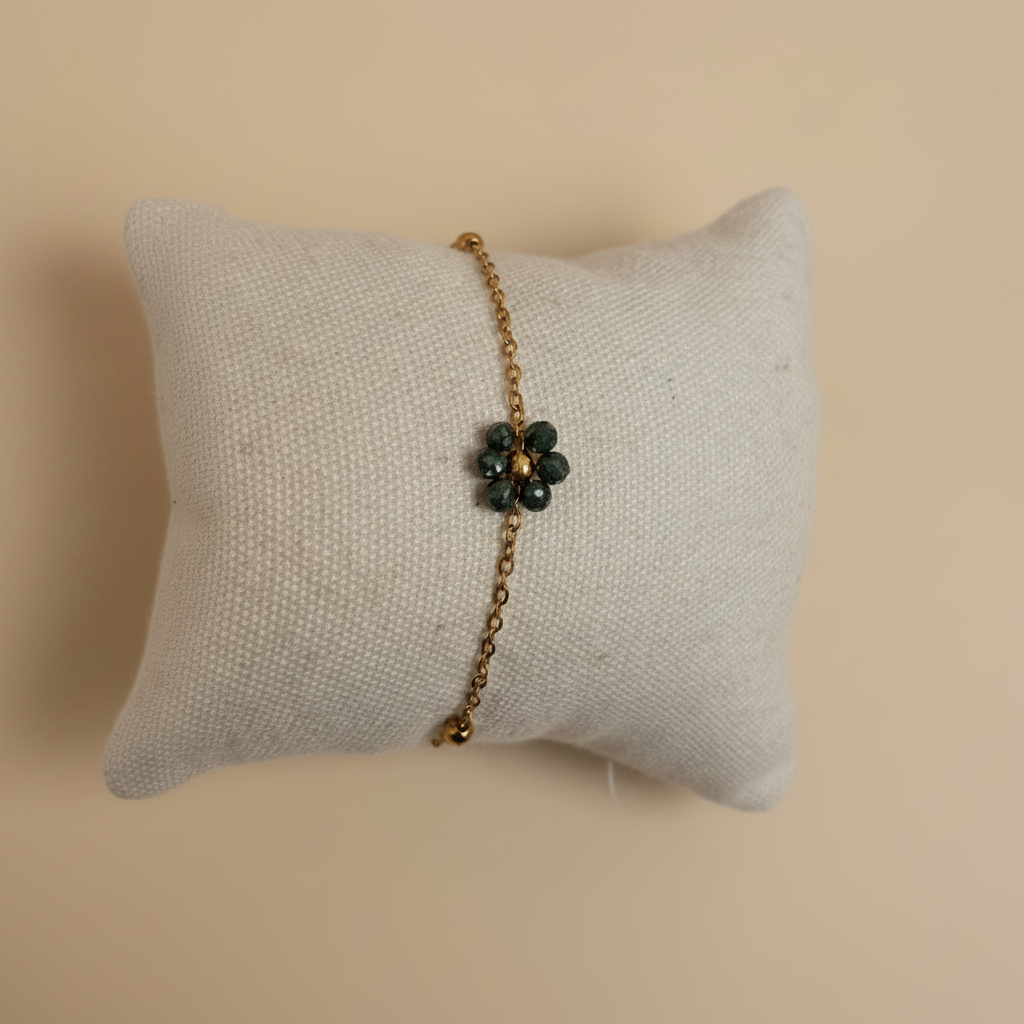 Bracelet coussin carré